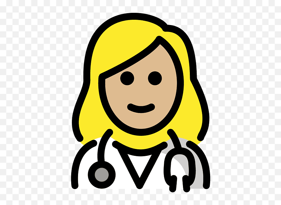 Woman Health Worker Emoji Clipart Free Download Transparent - Emoji Saude,Nurse Emoji