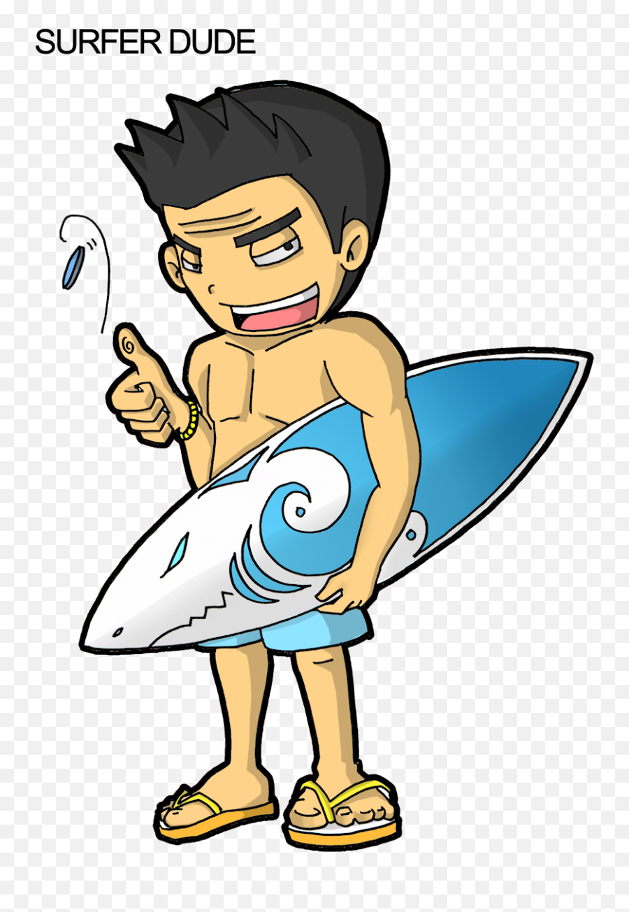 Surfer Dude - Surfer Dude Png Emoji,Surf Emoji