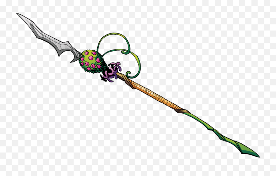 Self - Lizi Fantasy Weapon Emoji,Spear Emoji
