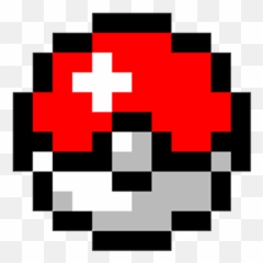 pokeball icon png - Download Png 8 Bit Pokeball Pokémon Ball Pixel Art Emoji