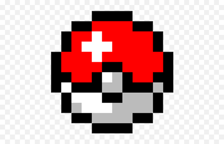 Pokeball Icon Png - Download Png 8 Bit Pokeball Pokémon Ball Pixel Art Emoji,8 Bit Emoji