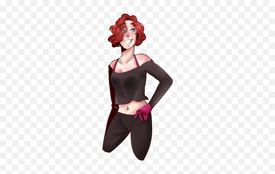 She Is So Freaking Hot - Red Hair Emoji,Mooning Emoji