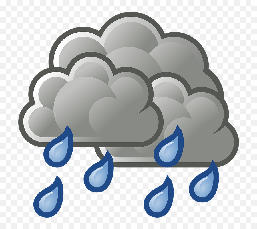Tropfen Vektorgrafiken - Rainy Clipart Transparent Background Emoji,Hourglass Emoji