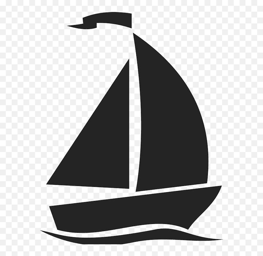Fastnet Race Sailboat Ship - Sailing Boat Boat Silhouette Emoji,Sailing Emoji