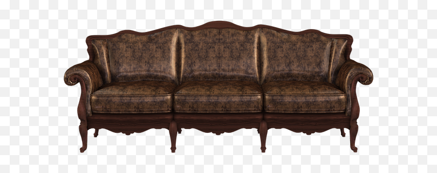 Sofa Furniture Couch Old Png Image - Old Sofa Furniture Png Emoji,Couch Emoji