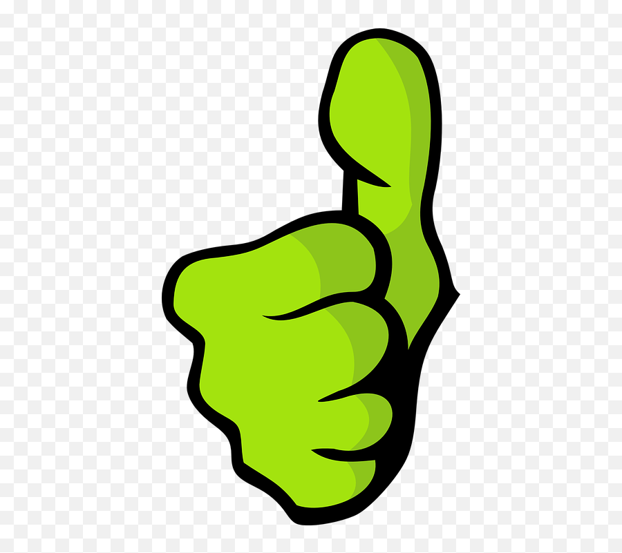 Pugno Thumb Dito In - Incredible Hulk Thumbs Up Emoji,Salute Emoji