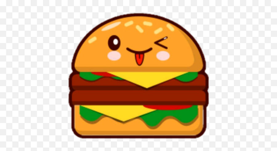 Profile And Image Collections - Hamburger Cartoon Emoji,7u7 Emoticon
