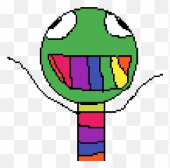 Pixilart - Courage The Cowardly Dog Pixel Art Emoji