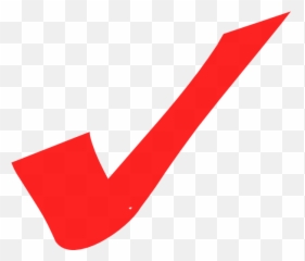 Red Check Mark Clipart - Gif Emoji