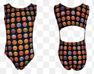 Texting Moods Gymnastics Leotard - Necktie Emoji,Gymnast Emoji