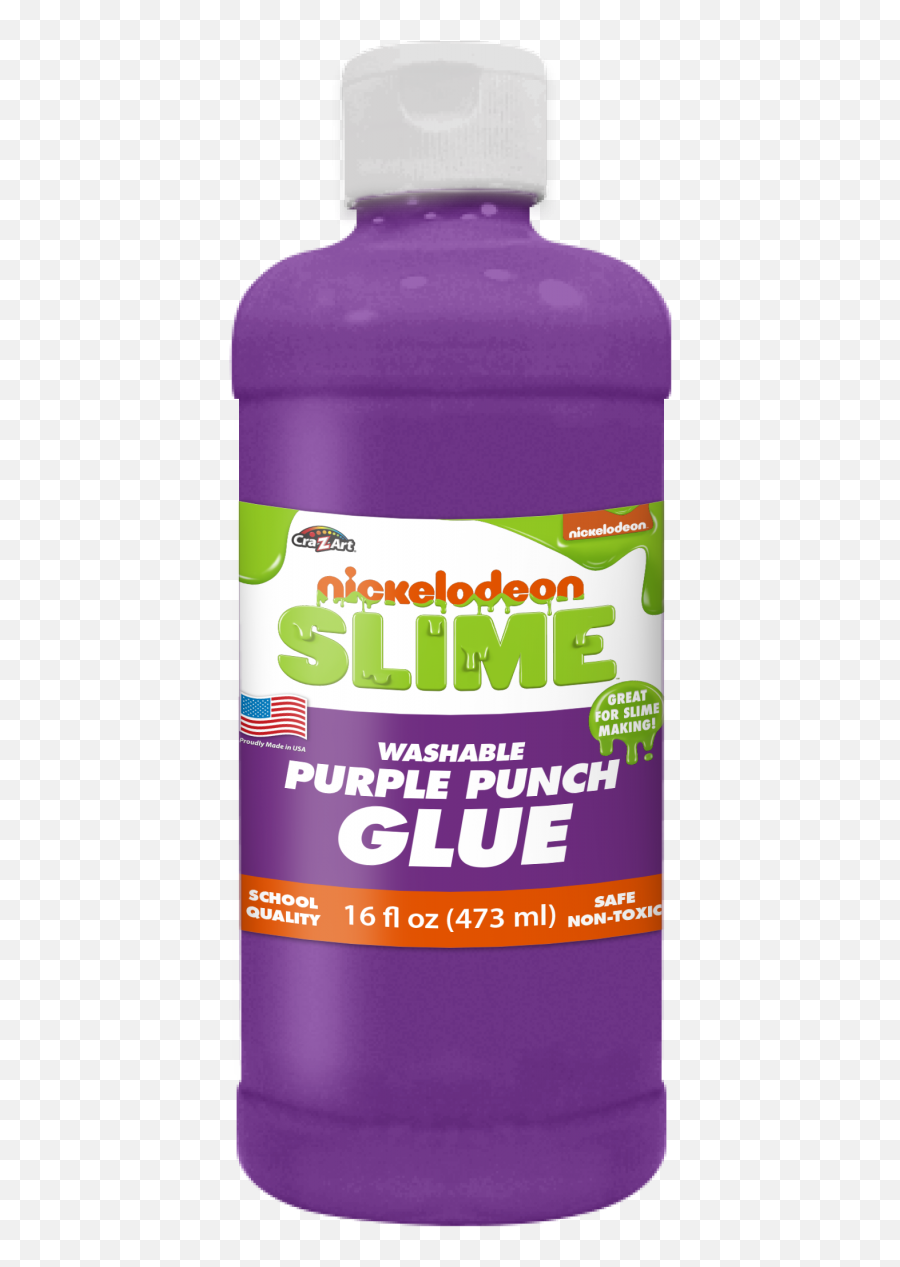Nickelodeon 16oz Purple Glue - Cra Z Art Nickelodeon Slime Glue Emoji,Emoji Slime