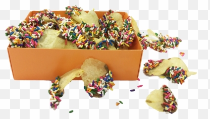 Passover Potato Chips With Chocolate And Sprinkles U2013 Www - Baby Toys Emoji,House Candy House Emoji
