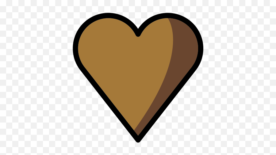 Emoji - Heart,Orange Heart Emoji
