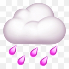 Download Clouds Rain Raining Pink Overlay - Blue Top Hat Roblox Outfits Emoji