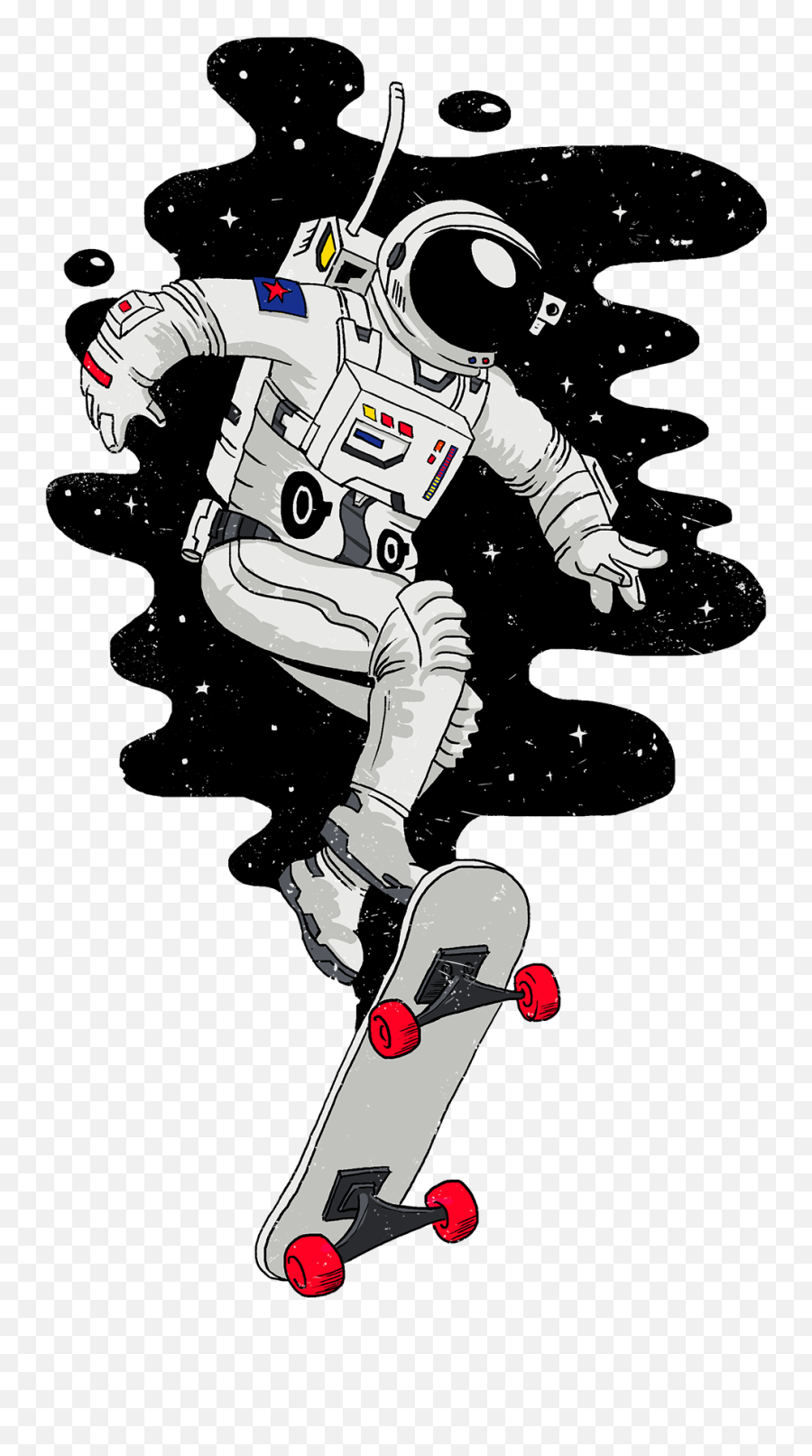 Iphone Xs Max Case - Skateboarding Astronaut Drawing Emoji,Skateboard Emoji Iphone