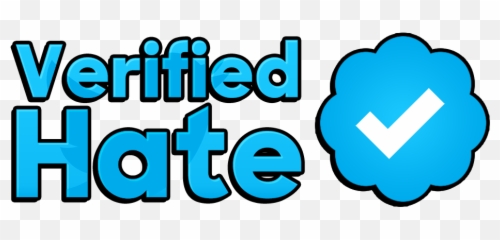Hate Twitter2 Verified Clipart - Clip Art Emoji,Verified Emoji For Instagram