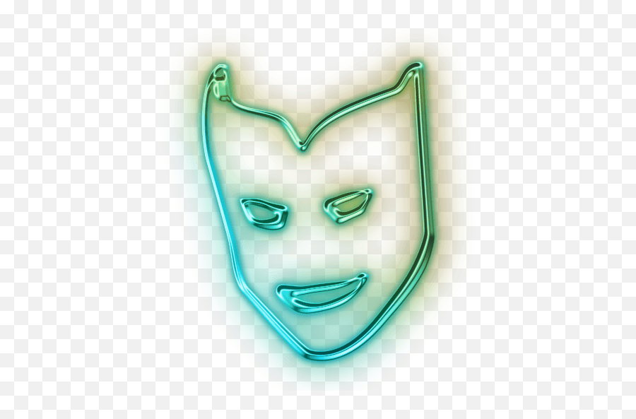 Neon Mask Snapchat Filter Transparent - Transparent Crown Neon Png Emoji,Snapchat Face Emoji