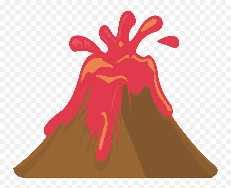 Volcano Emoji Clipart Free Download Transparent Png - Pinkfong Volcano,Octopus Emoji Android