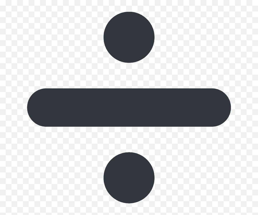 Divide Emoji Clipart - Divide Icon,Infinity Emoji