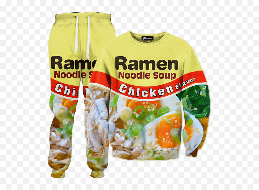 Chicken Ramen Tracksuit - Ramen Noodle Tracksuit Emoji,Ramen Emoji