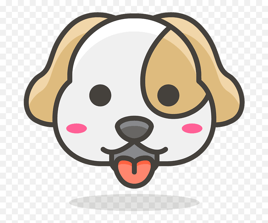 Dog Face Emoji Clipart Free Download Transparent Png - Dog Face Clipart Png,Emoji Dog