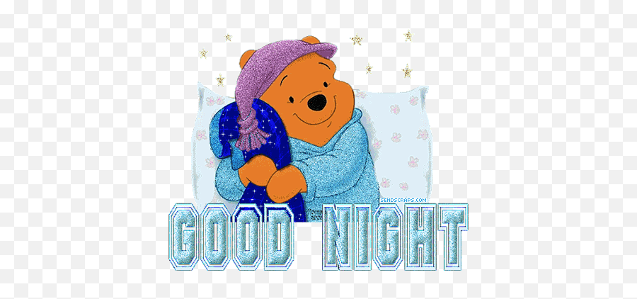 Good Morning Afternoon Evening Good - Good Night Winnie The Pooh Emoji,Good Night Emoticon