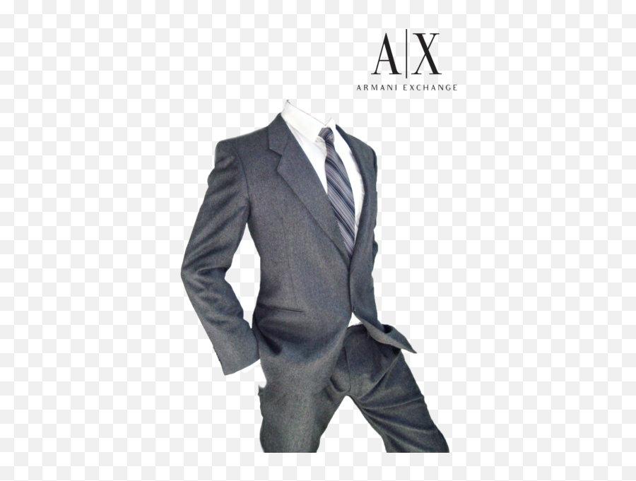 Ax Armani Exchange Suit Psd Official Psds - Armani Exchange Grey Suit Emoji,Ax Emoji