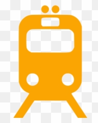 Orange Train Icon - Free Orange Train Icons Orange Train Icon Png Emoji,Train Emoticon