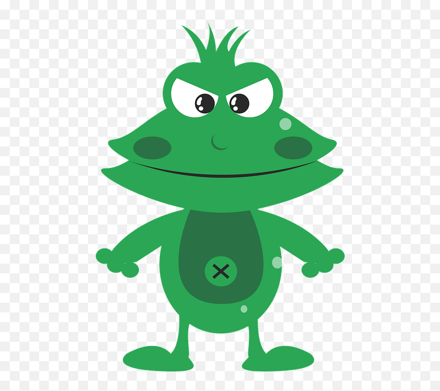 Frog Mean Angry - Mean Frog Clip Art Emoji,Smirk Emoji