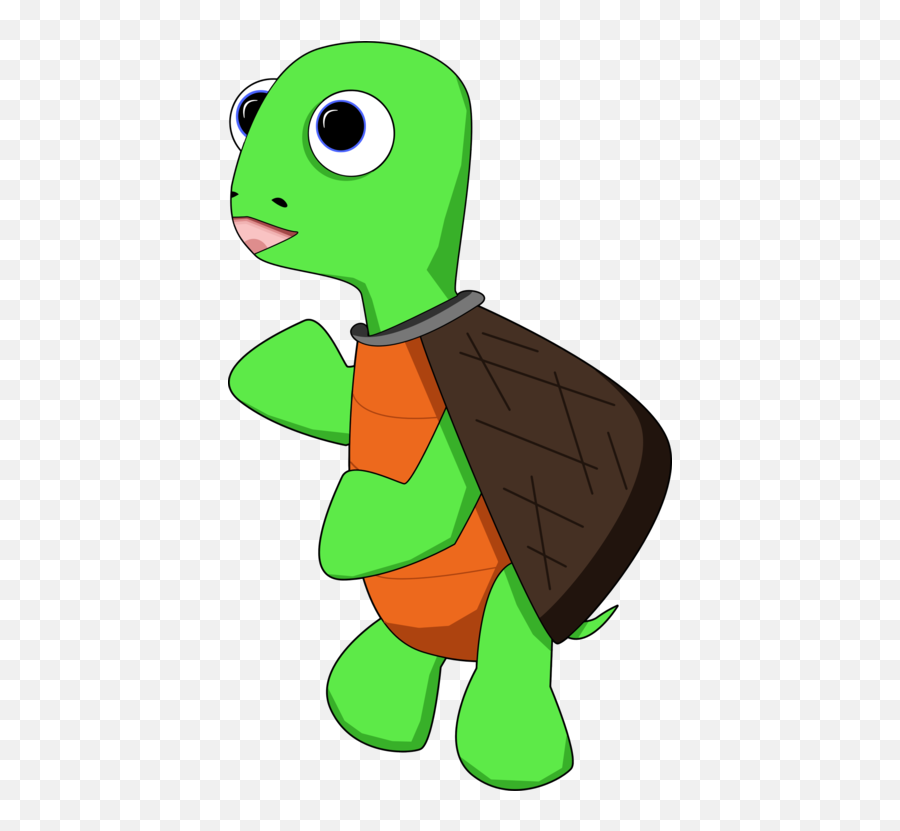 Amphibian Drawing Sea Turtle Picture - Hare And Tortoise Character Drawing Emoji,Google Turtle Emoji