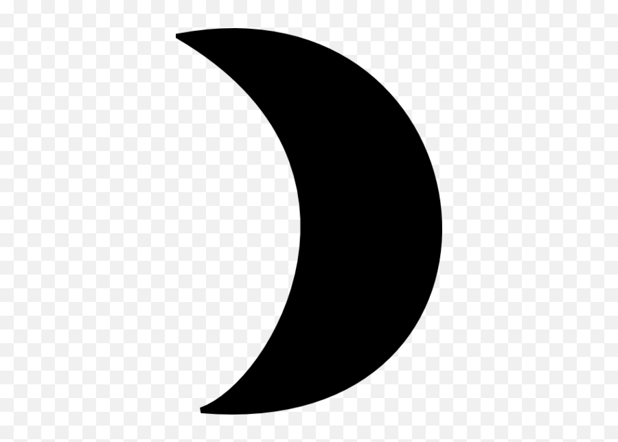 Crescent Moon Clip Art - Crescent Moon Clipart Emoji,Crescent Moon Emoji