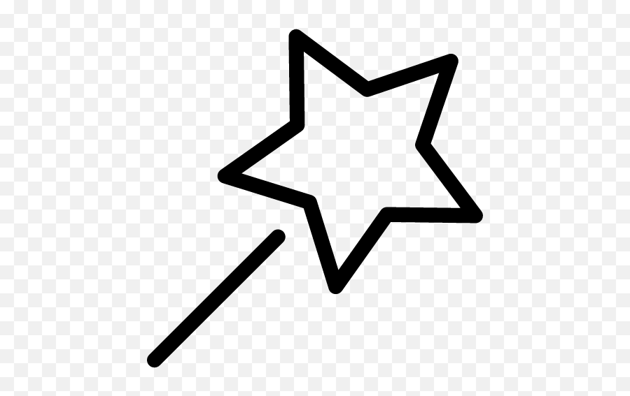 Magic Wand Icon - Moon And Stars Doodle Emoji,Magic Wand Emoji