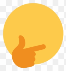 Thinking Freetoedit Emoji Thinkingface - Yellow Speech Bubble Transparent Background