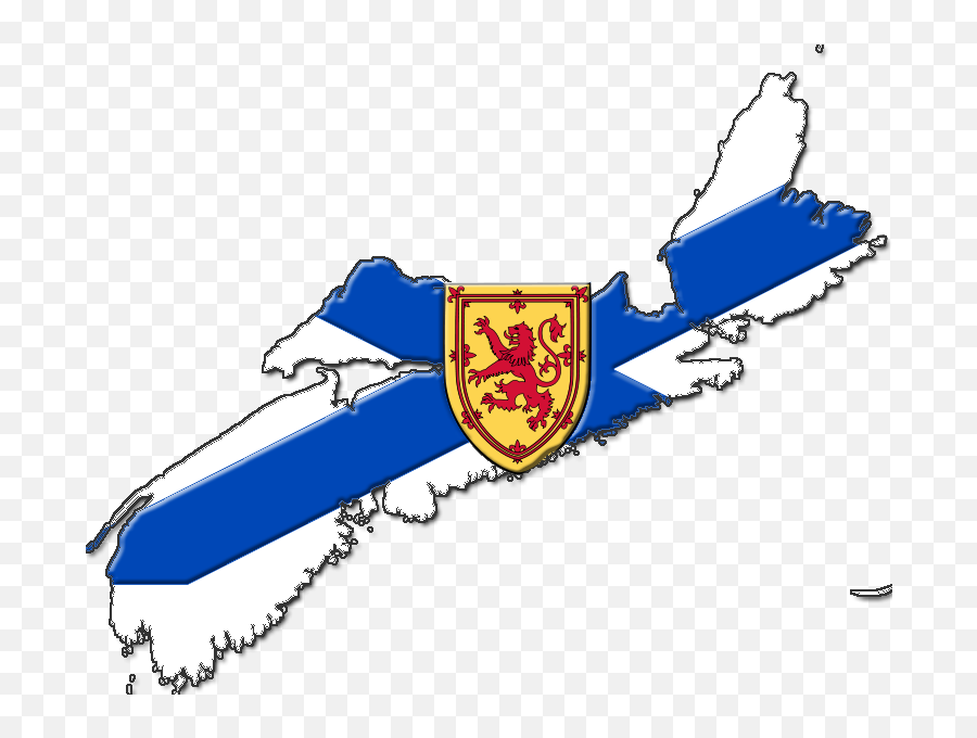 Nova Scotia Flag Map - Nova Scotia Flag Province Emoji,West Indian Flag Emoji