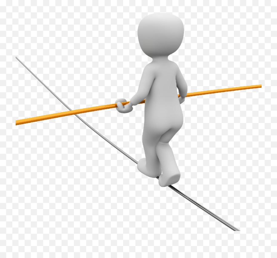 Tightrope Walker Clipart - Tightrope Dancer Clip Art Emoji,Walker Emoji