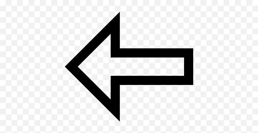 Simpleicons Interface Arrow - Go Back Png Icon Emoji,Left Arrow Emoji