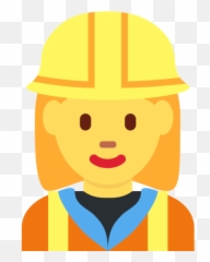 Woman Construction Worker Emoji Meaning And Pictures - Ingeniera