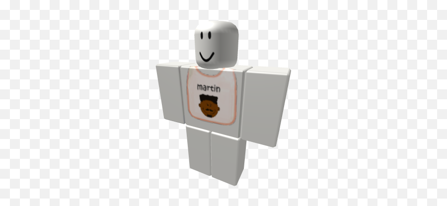 Martin Baby Bib - Roblox Male Stripper Emoji,Maple Syrup Emoji