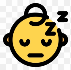 Sleeping Baby Stickers - Transparent Baby Sleeping Png Emoji,Sleeping ...