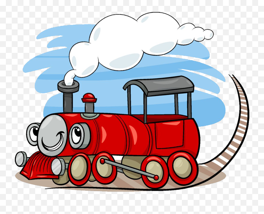 Train Drawing Cartoon - Train Cartoon Emoji,Train Emoji Transparent - free  transparent emoji 