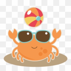 Tropical Beach Clip Art Free Clipart - Cute Emoji