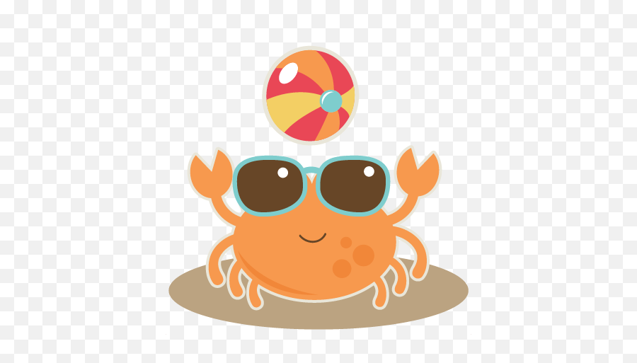Tropical Beach Clip Art Free Clipart - Cute Beach Clip Art Emoji,Emoji Beach Scene
