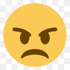 Large Emoji Icons - Transparent Background Angry Emoji,Baseball Bat Emoticon