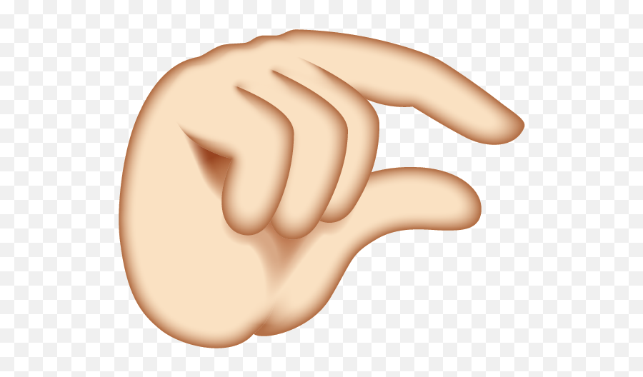 Pinching Hand - Pinching Hand Emoji Transparent,Hand Emoji Png