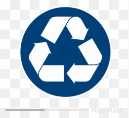 Recycle Symbol - Blue Recycle Symbol Emoji,Recycle Emoji