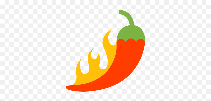 Chili Pepper Icon - Transparent Chili Icon Png Emoji,Chili Emoji