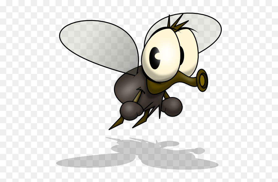 Cartoon Clipart Mosquito Pencil - Clipart Cute Mosquito Emoji,Mosquito Emoji