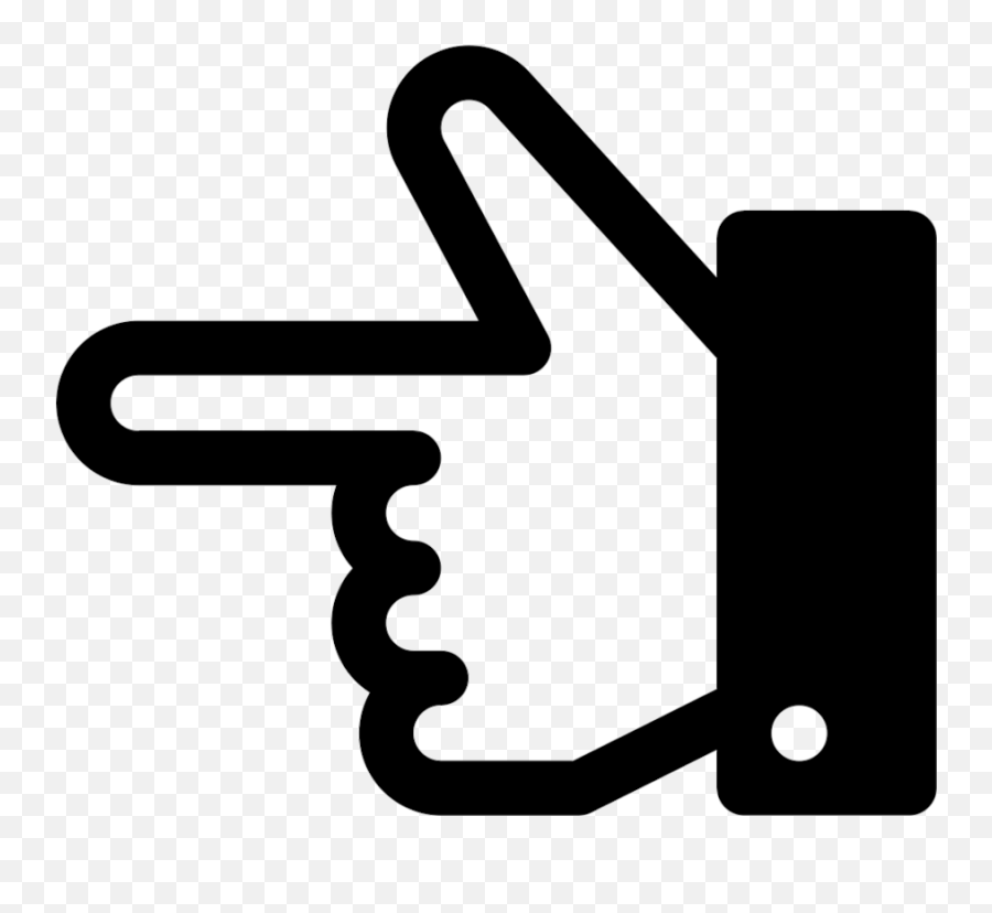 Hand Cartoon Clipart - Hand Point Left Emoji,Point Left Emoji