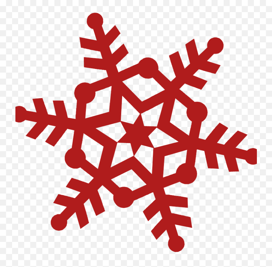 Red Snowflake Png Images Free Download - Red Snowflake Clipart Emoji,Snowflake Emoji