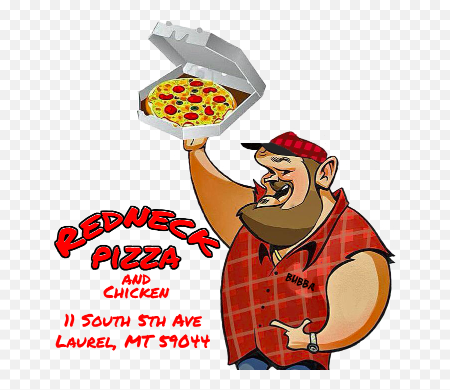 Download Hd Redneck Pizza - Larry The Cable Guy Cartoon Emoji,Redneck Emoji